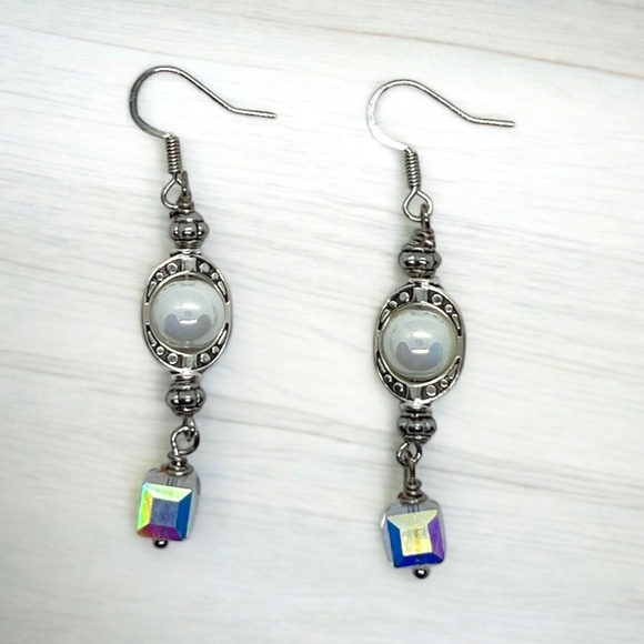 Mystic Glow Dangling Earrings - Picture 1 of 5
